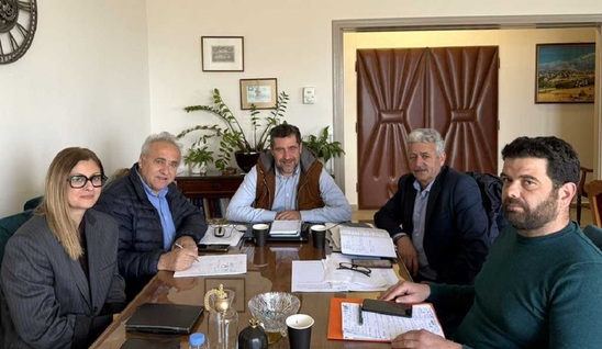 Image: Συνάντηση Αντιπεριφερειάρχη Λασιθίου με τον Δήμαρχο Οροπεδίου
