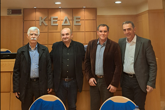 Image: Στην Κεντρική Ένωση Δήμων Ελλάδας για θέματα πρωτογενή τομέα ο Α. Πανταζής