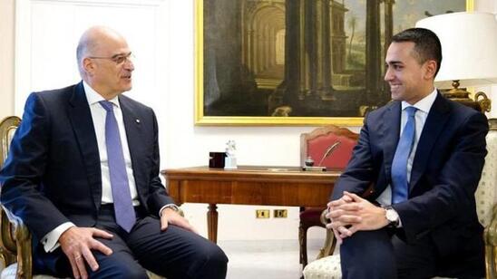Image: Ελλάδα και Ιταλία υπογράφουν συμφωνία για ΑΟΖ