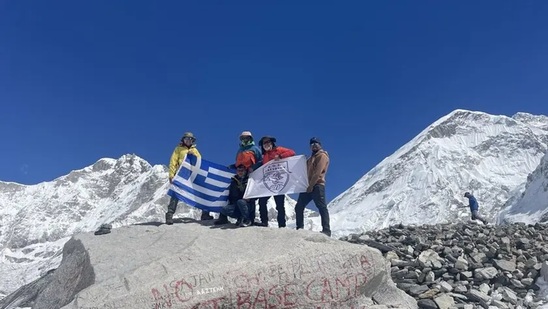 Image: Από το Λασίθι  στα Ιμαλάια: Ο ΕΟΣ Λασιθίου στα 5.364 μέτρα