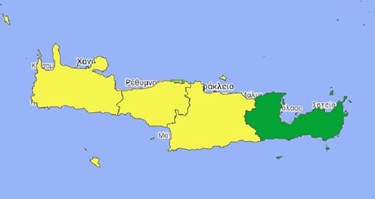 Image: «Πράσινο» το Λασίθι - Αλλαγές στον επιδημιολογικό χάρτη της Κρήτης