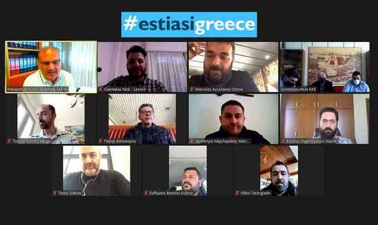 Image: Συνάντηση estiasi greece με αντιπροσωπεία του ΚΚΕ