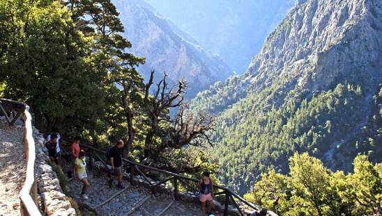 Image: Φαράγγι Σαμαριάς: Υπέστη καρδιακό επεισόδιο, λίγο πριν την έξοδο του Δρυμού