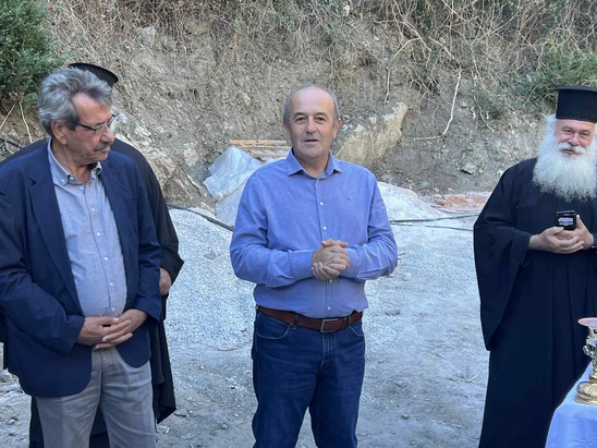 Image: Εγκαίνια της νέας αρδευτικής γεώτρησης  παρουσία του Δημάρχου Ιεράπετρας