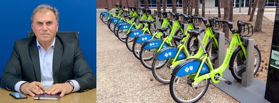 Image: Καλαντζάκης: 38 ηλεκτρικά ποδήλατα δωρεάν για τους πολίτες