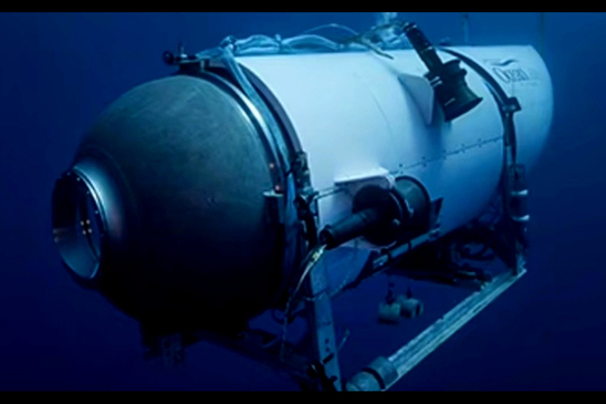 Image: Titan: Πλησιάζει η «ώρα μηδέν» για το υποβρύχιο στο ναυάγιο του Τιτανικού - Στις 14:08 τελειώνει το οξυγόνο