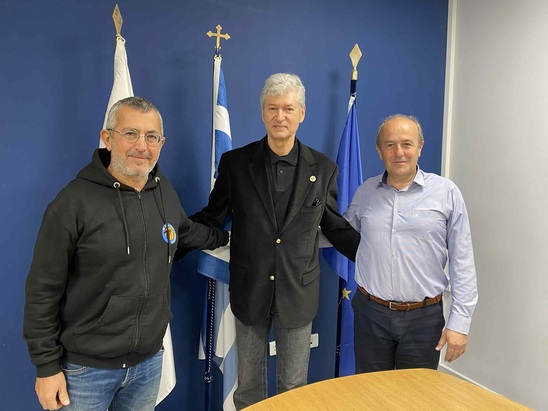 Image: Στρατηγική συνεργασία ΑΡΗ – ΑΟΚΙ: Στην Ιεράπετρα ο Πρόεδρος της ΚΑΕ ΑΡΗΣ Χάρης Παπαγεωργίου