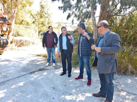 Image: Επίσκεψη του Δημάρχου Ιεράπετρας στην κοινότητα Μύρτου