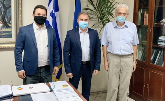 Image: Ο Δήμαρχος Ιεράπετρας στο Υπουργείο Αγροτικής Ανάπτυξης