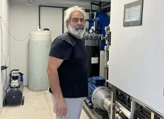 Image: Νίκος Κορνάρος: Η αντίστροφη όσμωση μπορεί να δώσει λύση στο νερό άρδευσης της Ιεράπετρας