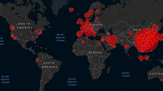 Image: Διαδραστικός χάρτης με τα κρούσματα κορωνοϊού και τους νεκρούς στην Ελλάδα και τον κόσμο