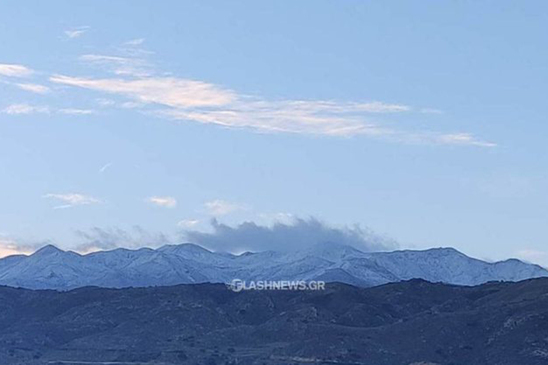 Image: Επιτέλους «το έστρωσε» στα Λευκά Όρη (φωτο)