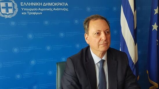 Image: Θετικός στον κορωνοϊό ο υπουργός Αγροτικής Ανάπτυξης Σπήλιος Λιβανός