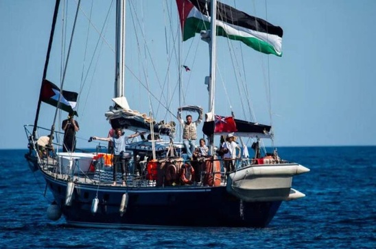 Image: Το ιστιοφόρο Madleen προσεγγίζει τη Γάζα – Έφτασε στα αιγυπτιακά ύδατα