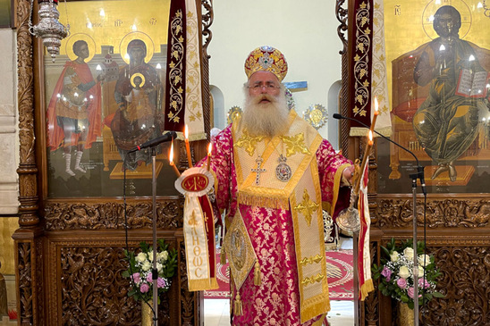 Image: Πασχαλινές ευχές από τον Σεβασμιώτατο Μητροπολίτη κ.κ. Κύριλλο