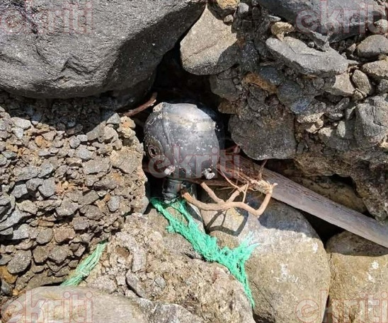 Image: Πήγαν για ψάρεμα και εντόπισαν νάρκη σε βράχια στη Δημοτική Ενότητα Νεάπολης