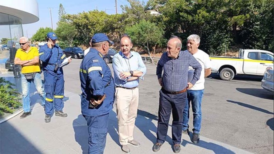 Image: Γ. Πλακιωτάκης: Έγκριση χρηματοδότησης 1,5 εκατ. ευρώ για την αποκατάσταση ζημιών από τις πυρκαγιές στην Ιεράπετρα