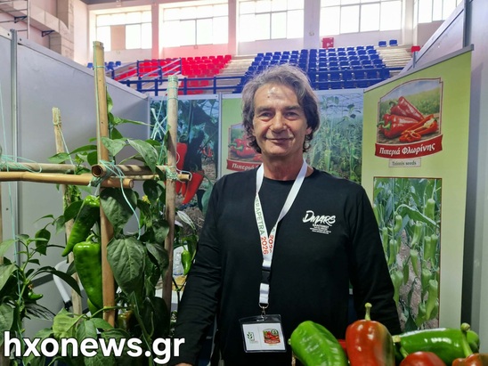 Image: Μανώλης Πυργιωτάκης: Ο παραγωγός που άφησε τη φύση να δημιουργήσει μια νέα πιπεριά Φλωρίνης