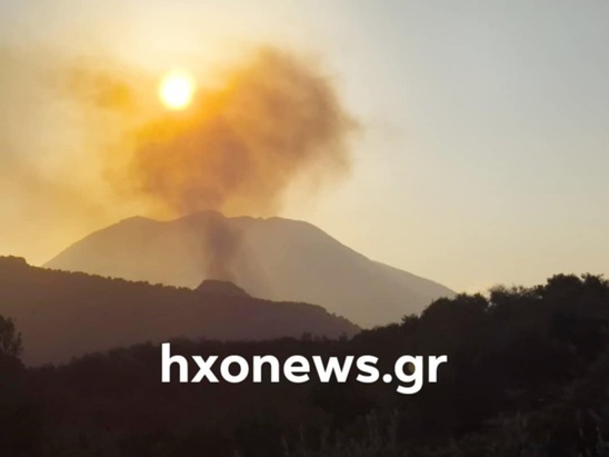 Image: Φωτιά στην περιοχή Ανδριανός κοντά στην Νεάπολη - Μεγάλη κινητοποίηση της Πυροσβεστικής