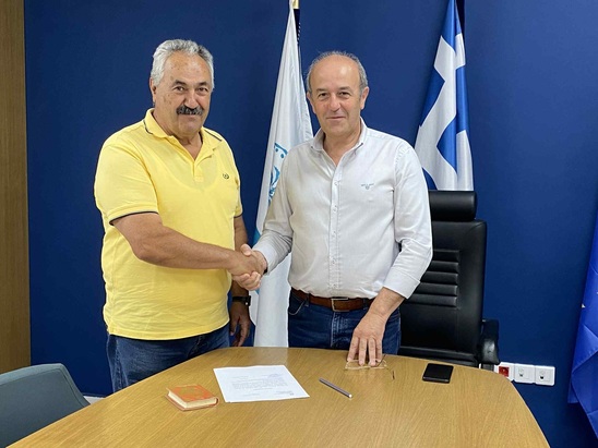 Image: Ορκίστηκε νέος πρόεδρος του Δημοτικού Λιμενικού Ταμείου Ιεράπετρας ο Εμμανουήλ Ρασούλης