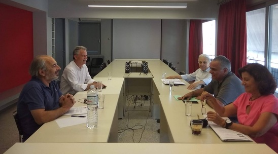 Image: Συνάντηση της ομοσπονδίας τριτέκνων με τον Γεν. Γραμματέα του ΣΥΡΙΖΑ