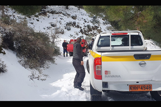 Image: Κλειστός ο δρόμος  για  Σελάκανο λόγω κατολισθήσεων  – Απεγκλωβίστηκε κτηνοτρόφος