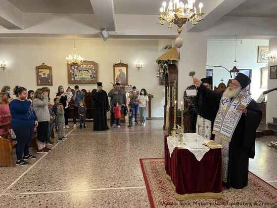 Image: Αγιασμός για την έναρξη των Κατηχητικών Συνάξεων στον Ιερό Καθεδρικό Ναό Αγίας Φωτεινής Ιεράπετρας