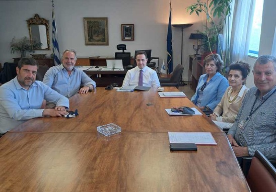 Image: Διευρυμένη συνάντηση με τον Διοικητή της ΥΠΑ για τα θέματα του Αεροδρομίου Σητείας