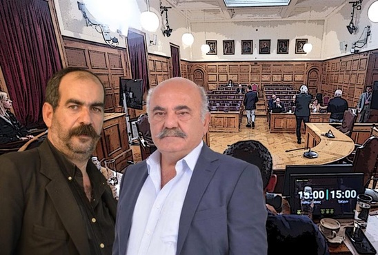 Image: ΟΠΕΚΕΠΕ: Ώρα «Φραπέ» και «Χασάπη» στην Εξεταστική - Σήμερα οι καταθέσεις των «γαλάζιων» αγροτοσυνδικαλιστών από την Κρήτη