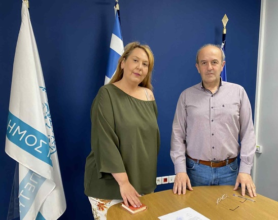 Image: Ορκίστηκε νέα δημοτική υπάλληλος στον Δήμο Ιεράπετρας